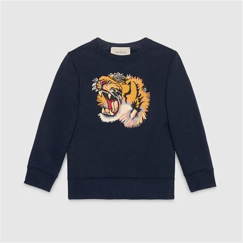 felpa gucci tigre blu|Discover GUCCI TIGER Capsule Collection .